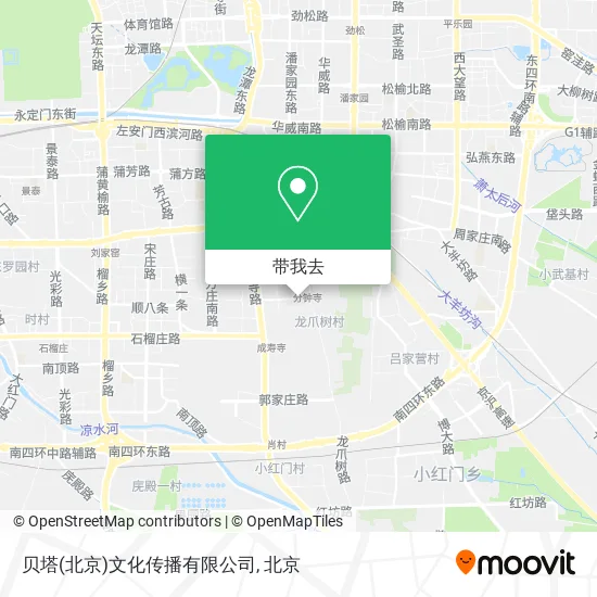 贝塔(北京)文化传播有限公司地图