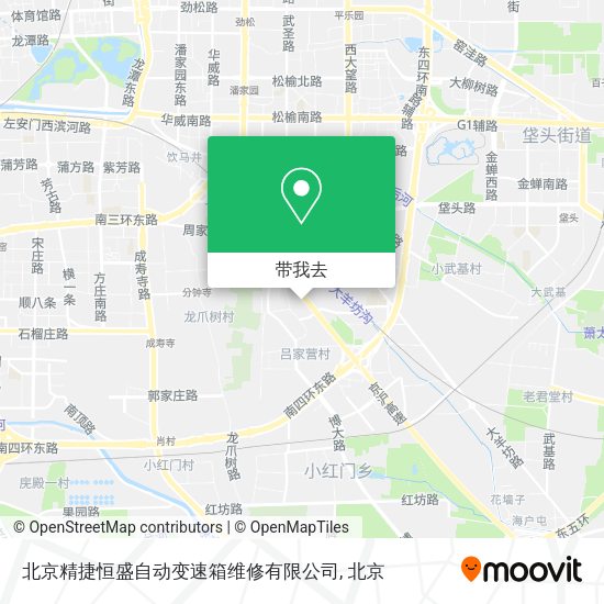 北京精捷恒盛自动变速箱维修有限公司地图