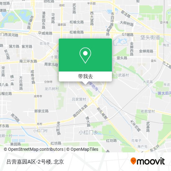 吕营嘉园A区-2号楼地图