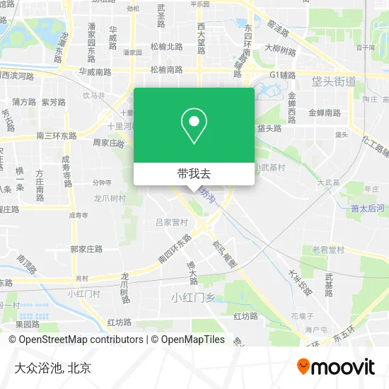 大众浴池地图
