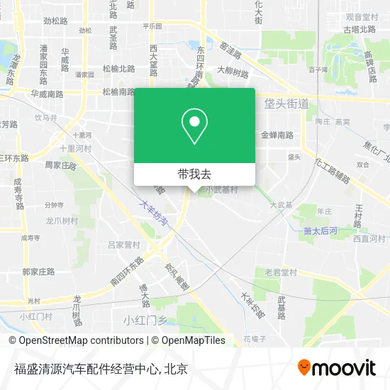 福盛清源汽车配件经营中心地图