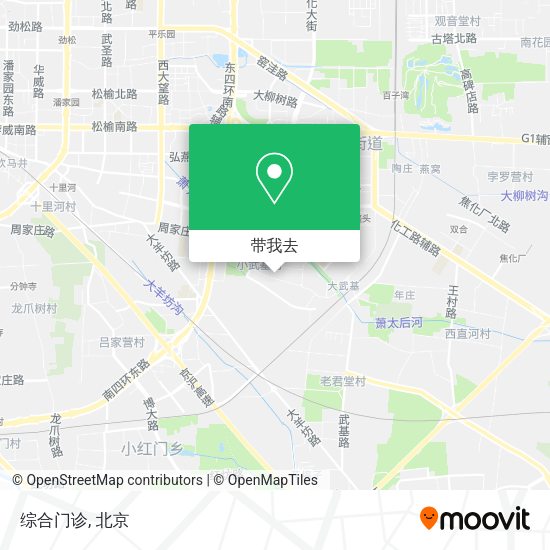 综合门诊地图