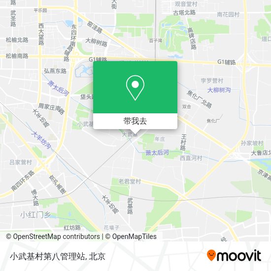 小武基村第八管理站地图