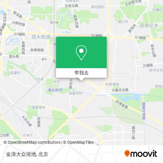 金浪大众浴池地图