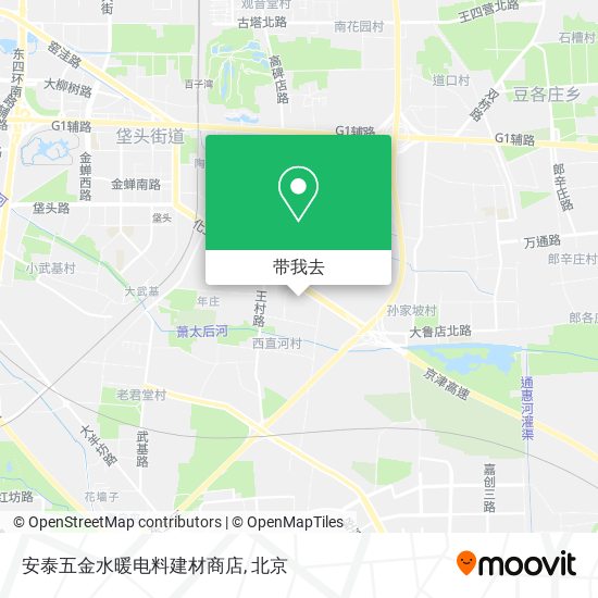 安泰五金水暖电料建材商店地图