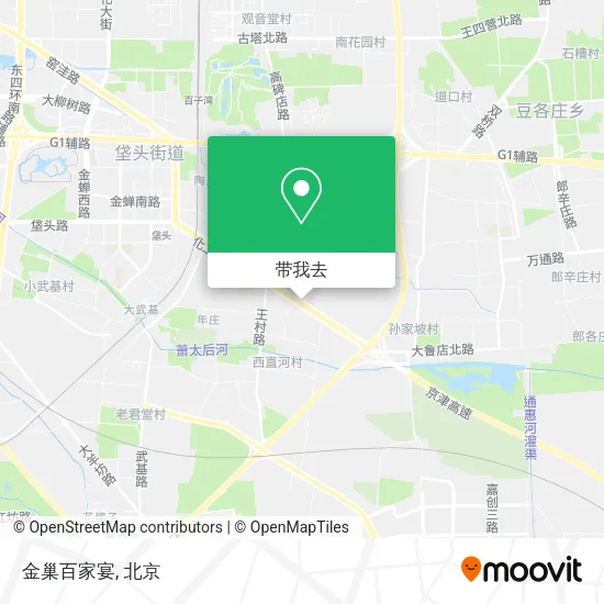 金巢百家宴地图