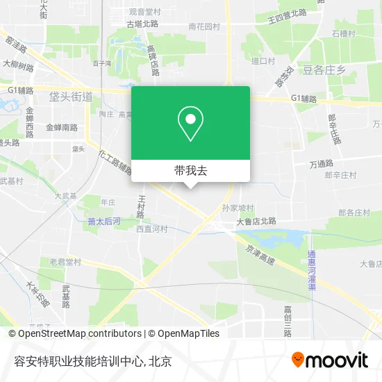 容安特职业技能培训中心地图