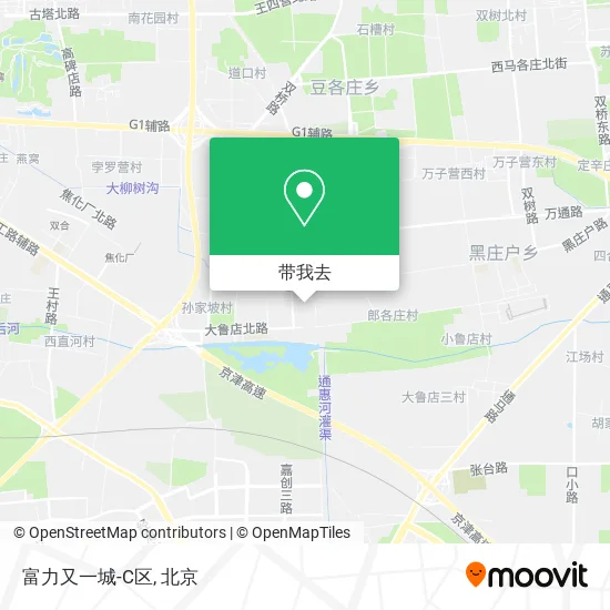 富力又一城-C区地图