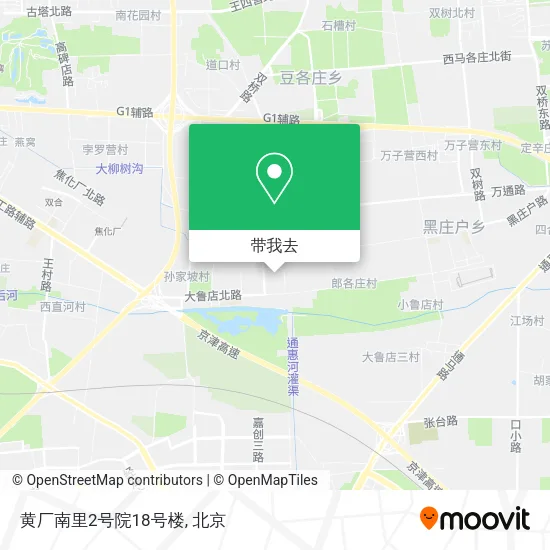 黄厂南里2号院18号楼地图