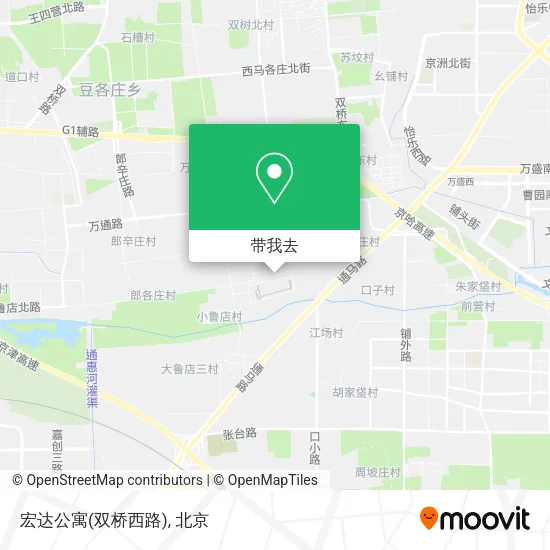 宏达公寓(双桥西路)地图