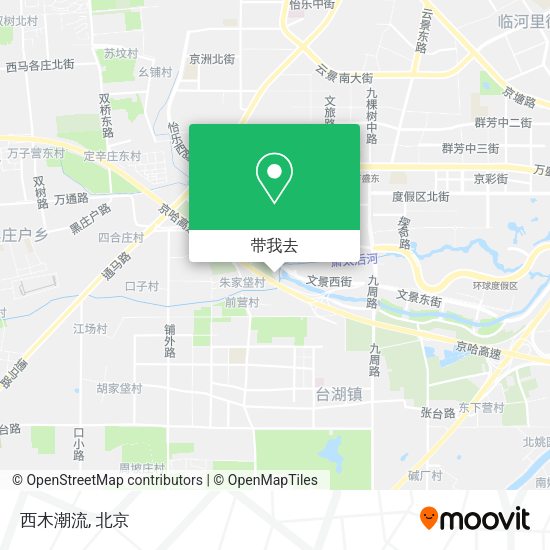 西木潮流地图