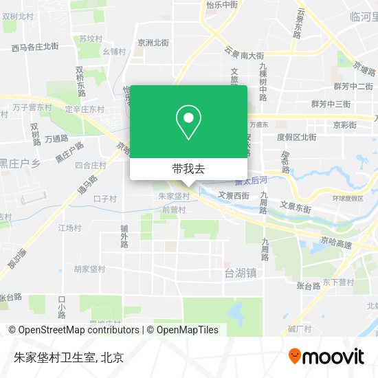 朱家垡村卫生室地图