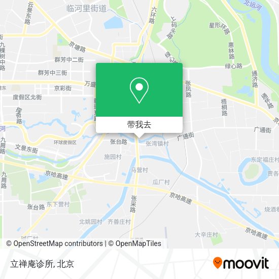 立禅庵诊所地图