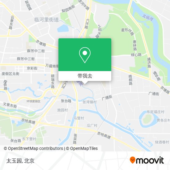 太玉园地图