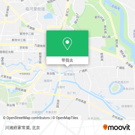 川湘府家常菜地图