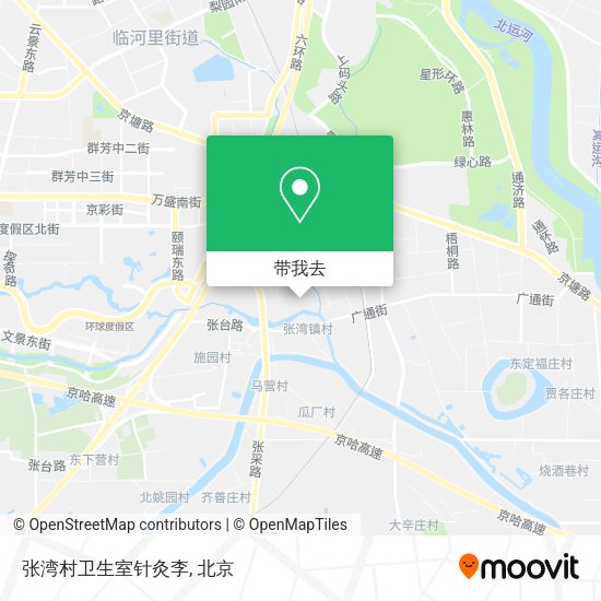 张湾村卫生室针灸李地图