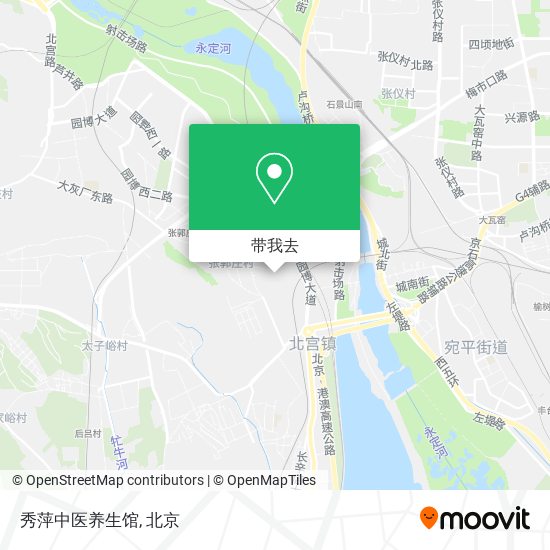 秀萍中医养生馆地图