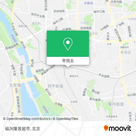 福兴隆发超市地图