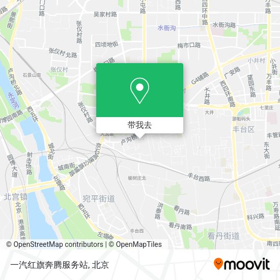 一汽红旗奔腾服务站地图
