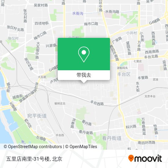 五里店南里-31号楼地图