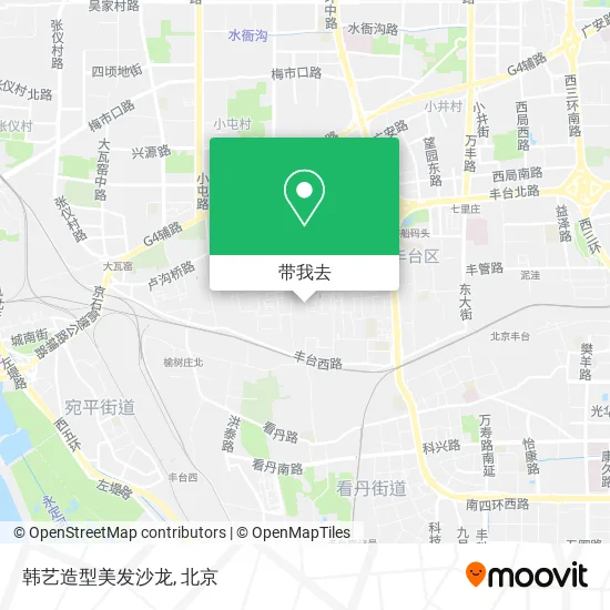 韩艺造型美发沙龙地图