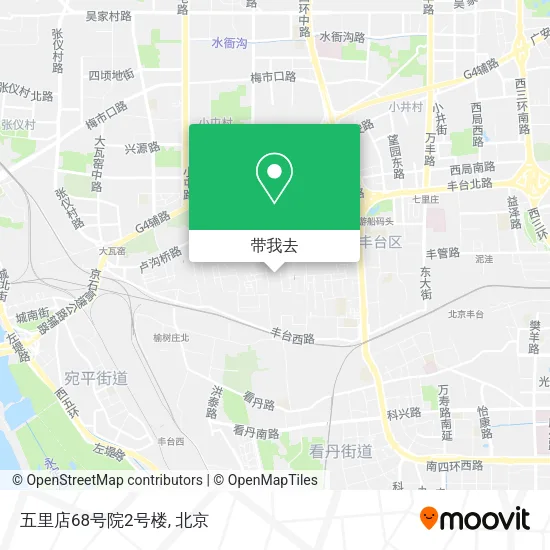 五里店68号院2号楼地图