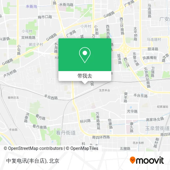 中复电讯(丰台店)地图