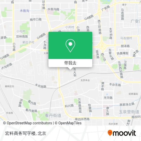 宏科商务写字楼地图