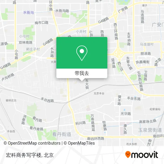 宏科商务写字楼地图