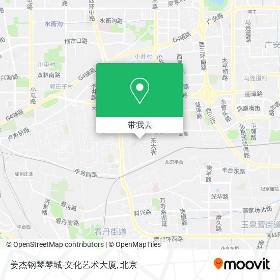 姜杰钢琴琴城-文化艺术大厦地图
