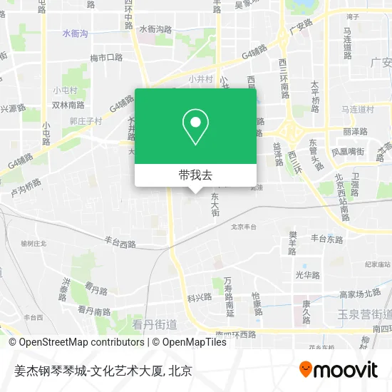 姜杰钢琴琴城-文化艺术大厦地图