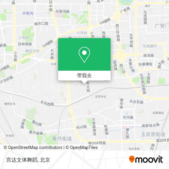 宫达文体舞蹈地图