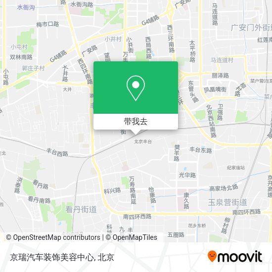 京瑞汽车装饰美容中心地图