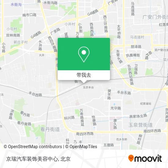 京瑞汽车装饰美容中心地图