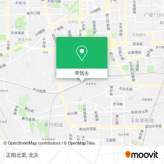 正阳北里地图