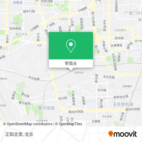 正阳北里地图