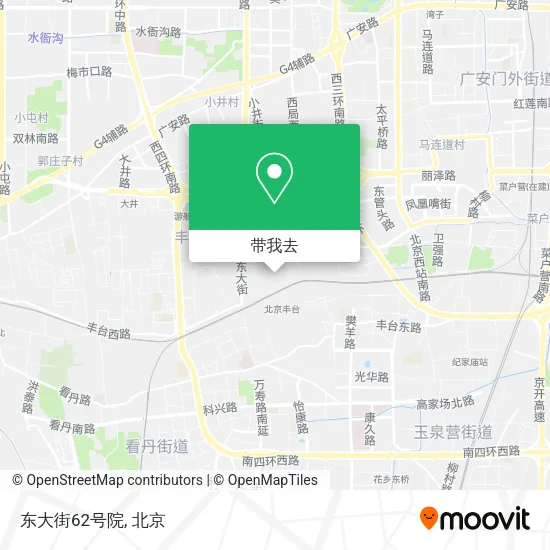 东大街62号院地图
