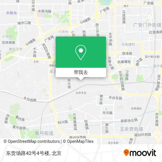 东货场路42号4号楼地图