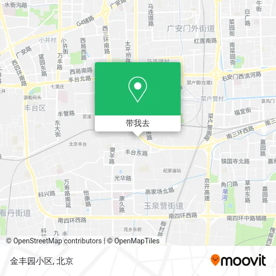 金丰园小区地图