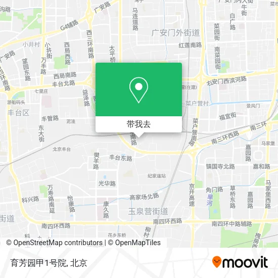 育芳园甲1号院地图