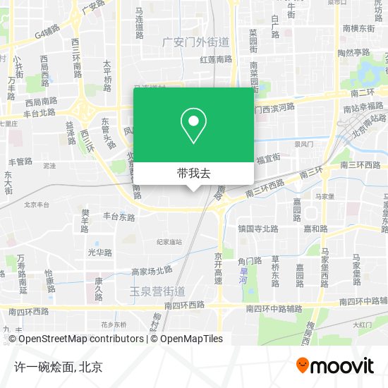 许一碗烩面地图