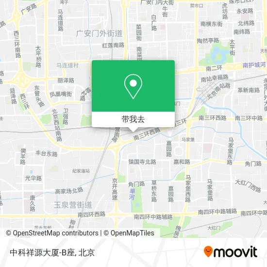 中科祥源大厦-B座地图