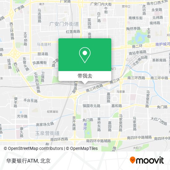 华夏银行ATM地图