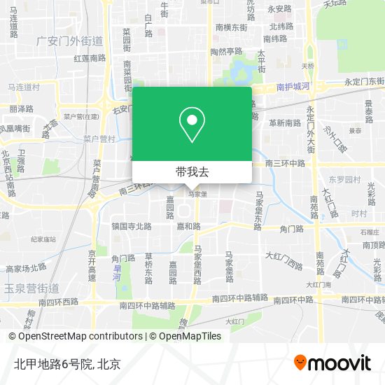 北甲地路6号院地图