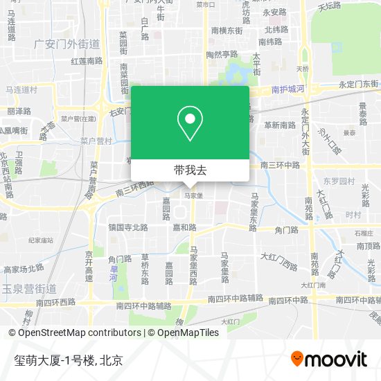 玺萌大厦-1号楼地图