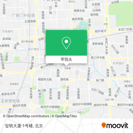 玺萌大厦-1号楼地图
