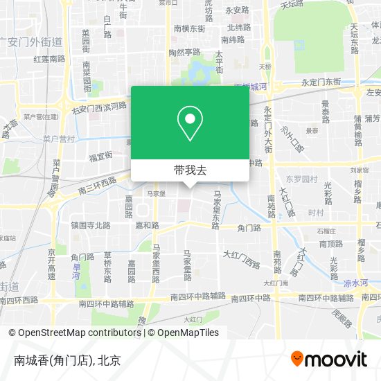 南城香(角门店)地图