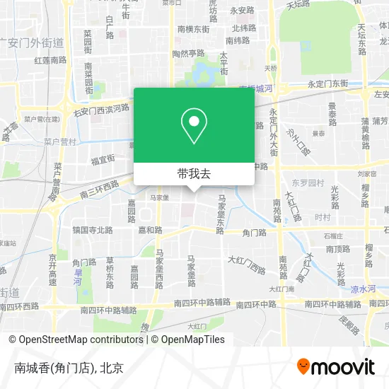 南城香(角门店)地图
