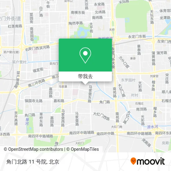 角门北路 11 号院地图