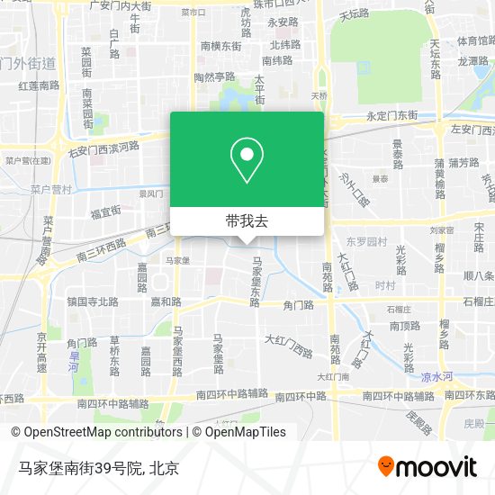 马家堡南街39号院地图